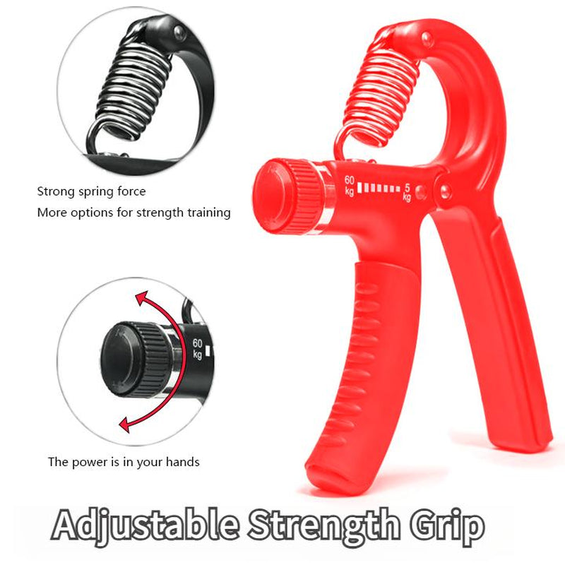 Hand Grip Strengthener, Cripstrength Trainer, Adjustableresistance 11-132Lbs (5-60Kg), Non-Slip Gripper