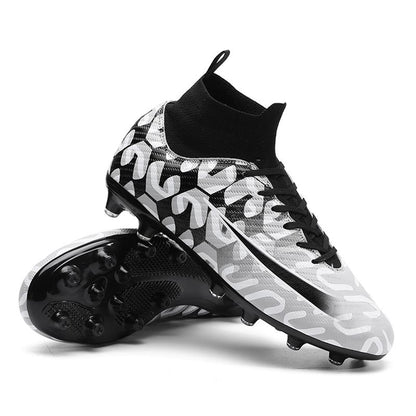 Soccer Cleats Mens Women Professional High Top Breathable Football Cleats Sneaker