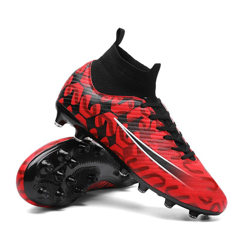 Soccer Cleats Mens Women Professional High Top Breathable Football Cleats Sneaker